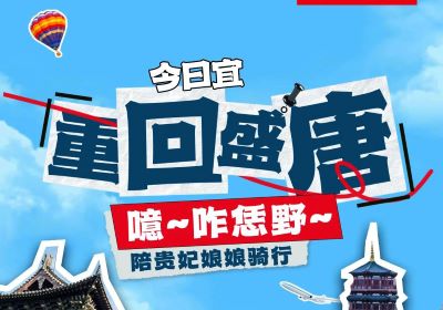 噫~起猛嘞，貴妃娘娘騎著臺鈴來洛陽撒歡了！